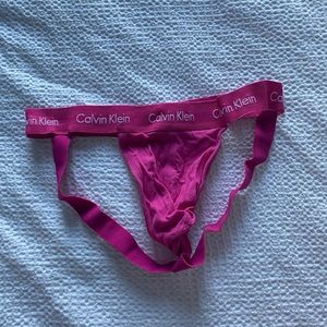 Calvin Klein - Pink Jockstrap - Large 💦